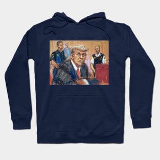 Courtroom Sketch Hoodie